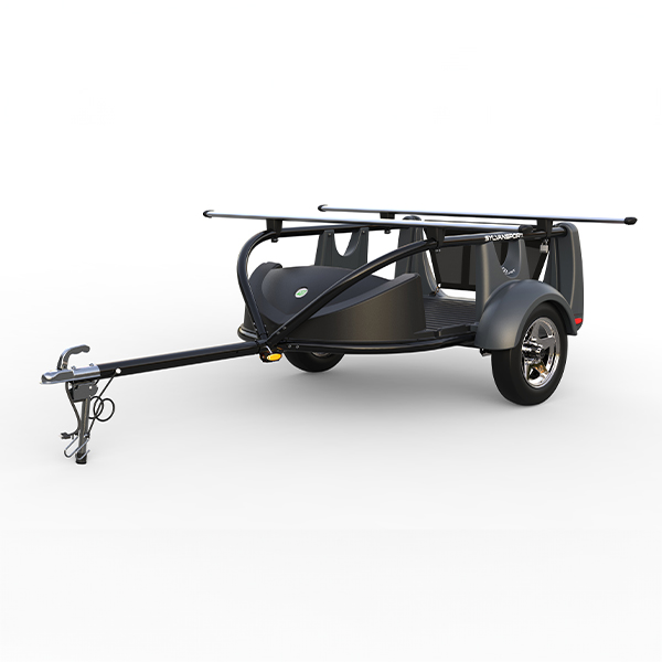 is the tongue removable so that the trailer can be stored standing on end in a garage?