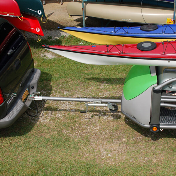 Do I need tongue extension for 13 foot kayak?   Is a 16 foot canoe too long to safely use on GO even w/extension?